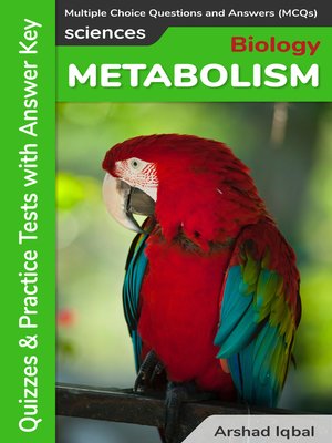 cover image of Metabolism Multiple Choice Questions and Answers (MCQs)